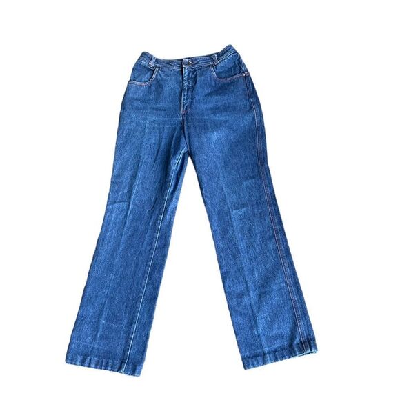 Vintage Halston size 12 80’s super highrise Mom Jeans - Picture 1 of 5
